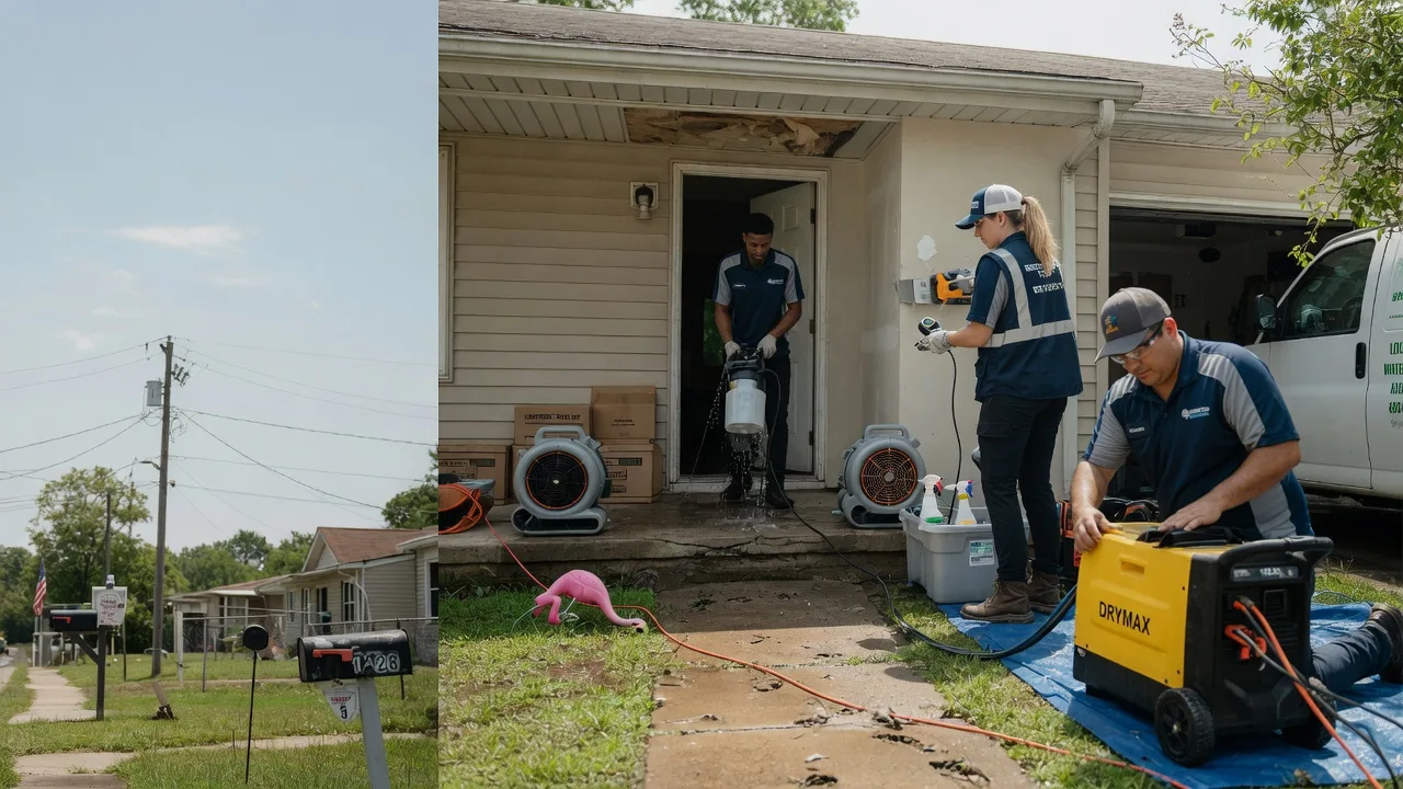 Storm Damage Water Removal in Summerdale, AL near me